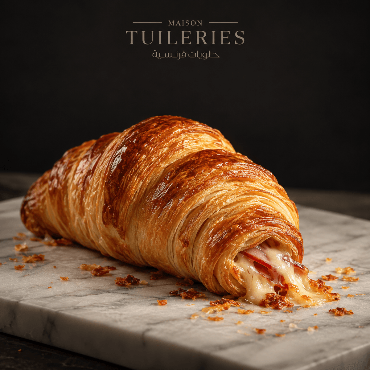 Turkey & Emmental Croissant